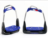 Freejump Air Stirrups -  AIR’S CUSTOM 10-30 flat platform, oriented eye